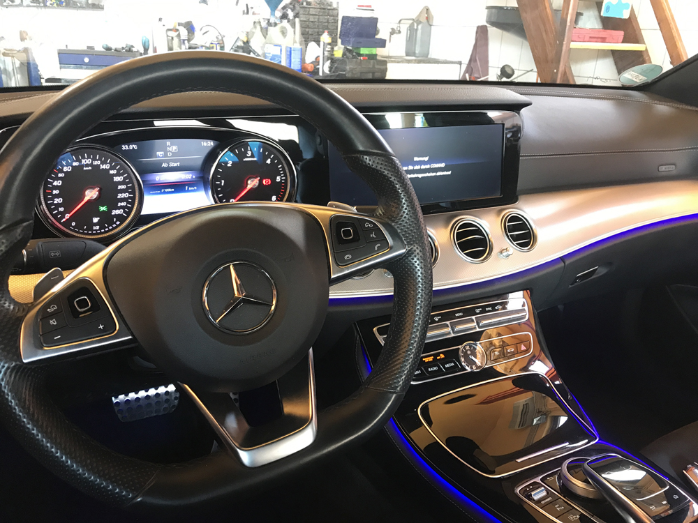 mercedes benz kokpit servis