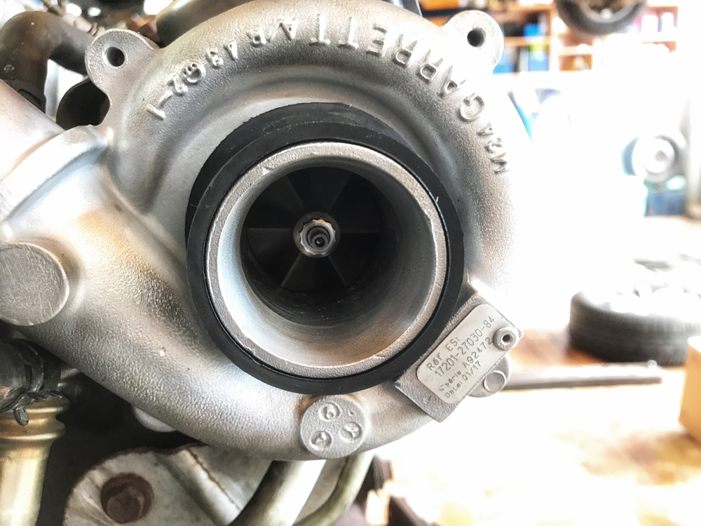 turbina garrett reparacija